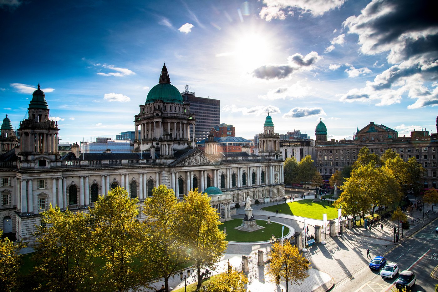 Belfast city view