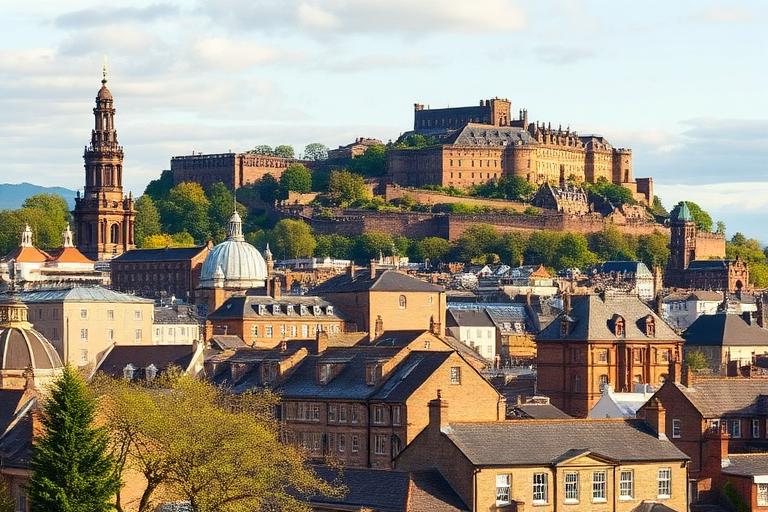 Edinburgh city view