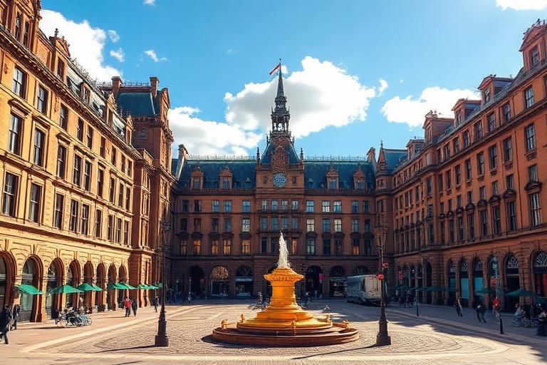 Glasgow city view