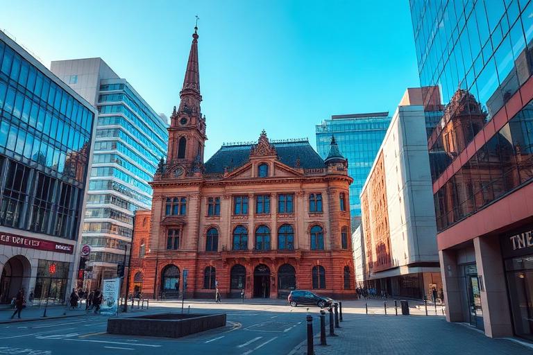 Leeds city view